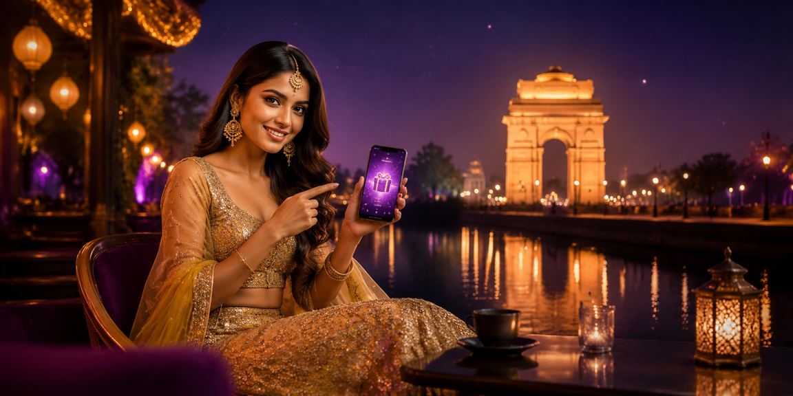 Delhi landmark and mobile payments